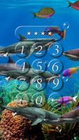 Sharks lock screen captura de pantalla 1