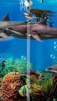 Sharks lock screen captura de pantalla 3