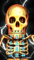 Skull lock screen. captura de pantalla 1