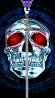 Skull lock screen. captura de pantalla 2