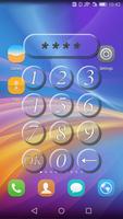 Transparent lock screen Poster
