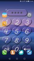 Transparent lock screen captura de pantalla 1