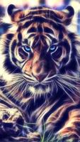 Tiger, live wallpaper Affiche