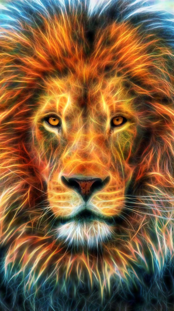 Android için Aslan, canlı duvar kağıdı. APK�yı İndir
