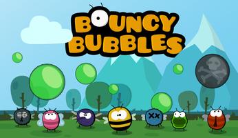 Bouncy Bubbles الملصق