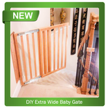 DIY Extra Wide Baby Gate