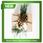 Brown Paper Bag Decoration Ideas Zeichen