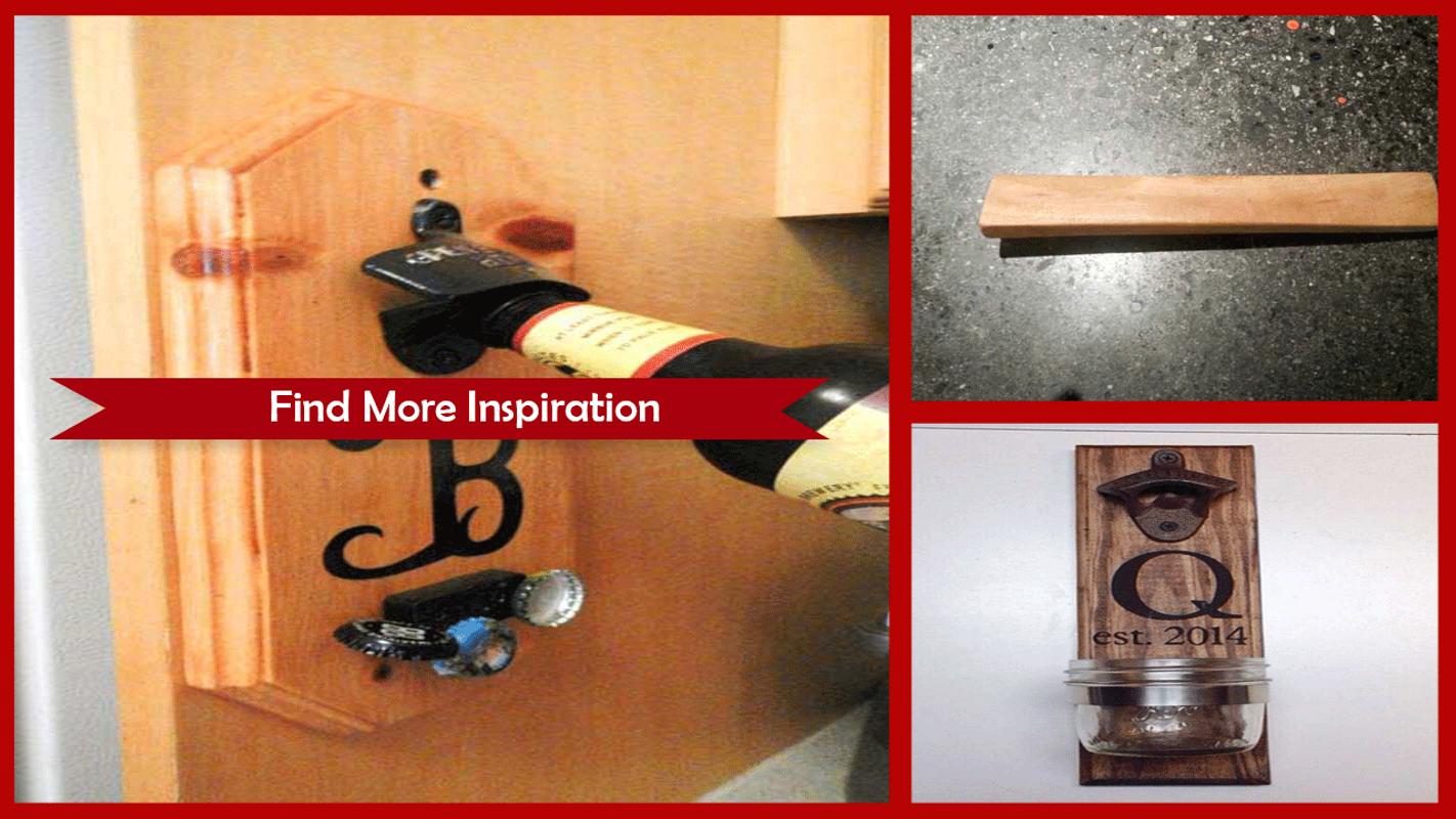 diy bottle opener wall