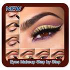Eyes Makeup Step by Step icône