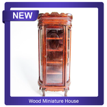 wood miniature house