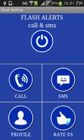 Flash on Call & SMS+Flashlight Screenshot 1
