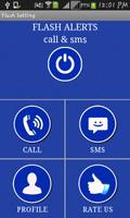 Flash on Call & SMS+Flashlight capture d'écran 1