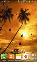 3D Birds LWP for Galaxy S6 -HD الملصق