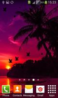 3D Birds LWP for Galaxy S6 -HD تصوير الشاشة 1