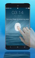 Fingerprint Lock for OS8-Prank تصوير الشاشة 1
