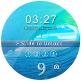 Keypad Lockscreen OS 9-Phone 7 आइकन