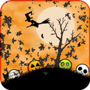 Funny Orange Halloween LWP APK