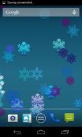 2 Schermata Colorful Snowflakes LWP