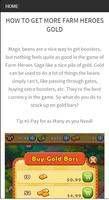 Fan Farm Heroes Saga Guide screenshot 1