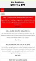 Fan Hillclimb Racing Guide تصوير الشاشة 3