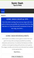 Unofficial Sonic Dash Guide poster