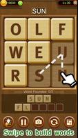 Word Swipe: Brain Training To Search Words plakat