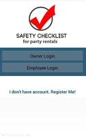 1 Schermata Party Rental Safety Checklist