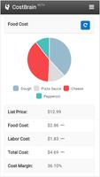 برنامه‌نما CostBrain - Food Cost Manager عکس از صفحه