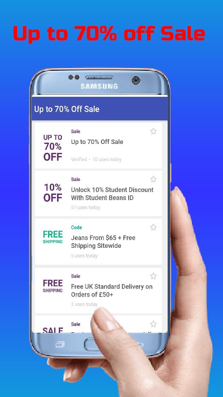 Coupons for Topshop for Android - APK Download