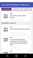 پوستر Coupons for Anthropologie