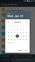 Earthquake Info Lite capture d'écran 2