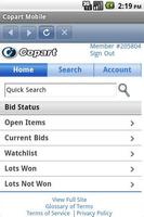 Copart Mobile capture d'écran 2