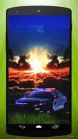 Cop Car Live Wallpaper Plakat