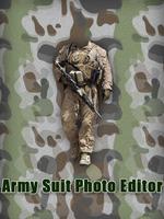 Army Commando Suit Photo Editor الملصق