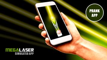 برنامه‌نما Mega Laser (simulated laser pointer) "PRANK APP" عکس از صفحه