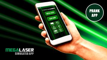 برنامه‌نما Mega Laser (simulated laser pointer) "PRANK APP" عکس از صفحه