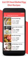 Hard Boiled Egg Diet Recipes : captura de pantalla 1