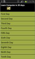 learn computer in 30 days پوسٹر