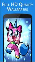 puppycorn unikitty Wallpaper Affiche