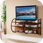 corner tv stand ideas ícone