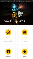 Cricket World Cup 2019 poster