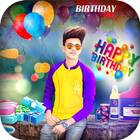 Birthday Photo Editor آئیکن