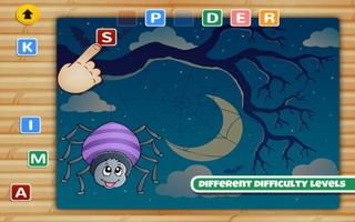 Animal Word Puzzle for Kids screenshot 3