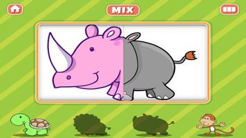 Animal Farm Mix & Match Kids Affiche