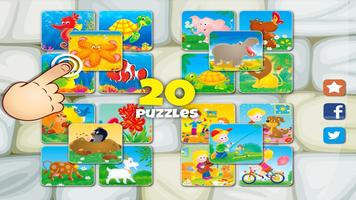 Animal Tile Puzzles for Kids capture d'écran 3