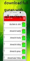 quran mp3 download all reciters Affiche