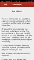 Food Point Calculator 截图 2