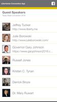 Libertarian Convention App capture d'écran 1