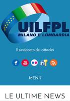 UilFpl Milano Lombardia 2015 Affiche