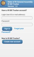 RI Bill Tracker Affiche